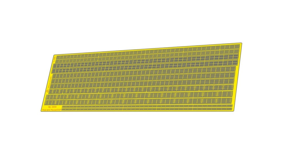 Photo-etched detailing set for Rails set Navy USSR/Russia