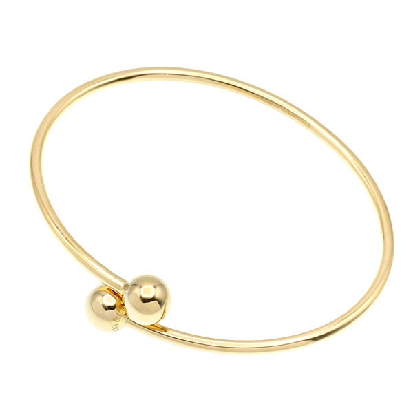 Tiffany & Co.   HardWear Ball Bypass Bangle Bracelet K18YG Gold 330730