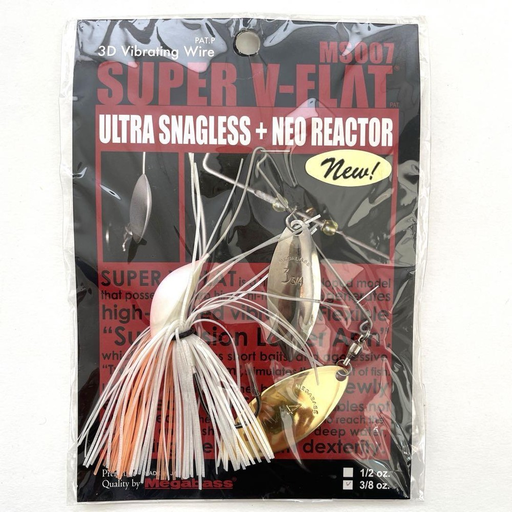 Fishing Lure Megabass Super V-Flat V Flat 3/8Oz