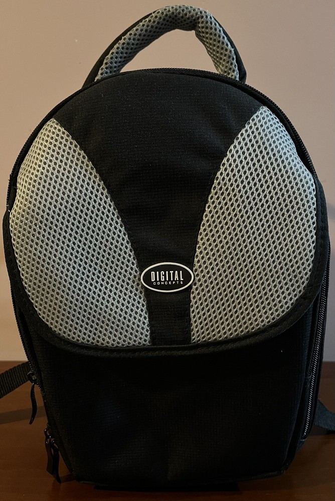 Digital Concepts Camera Backpack With Adjustable Compartments & Lots Of Storage