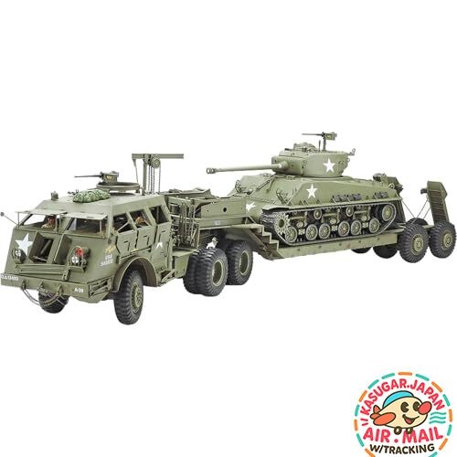 Tamiya 1/35 US Army 40t Tank Transporter Dragon Wagon Green Kit 35230