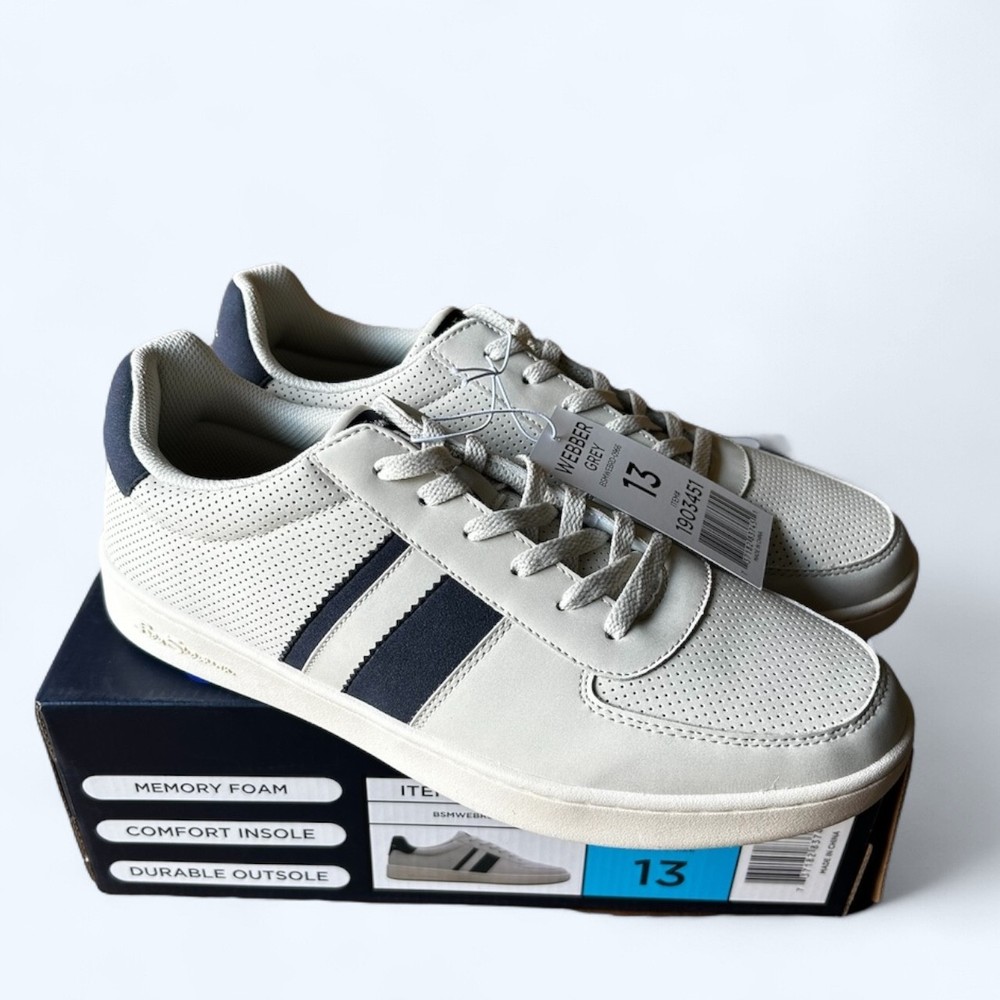Ben Sherman Men's Sneaker Webber Gray size 13