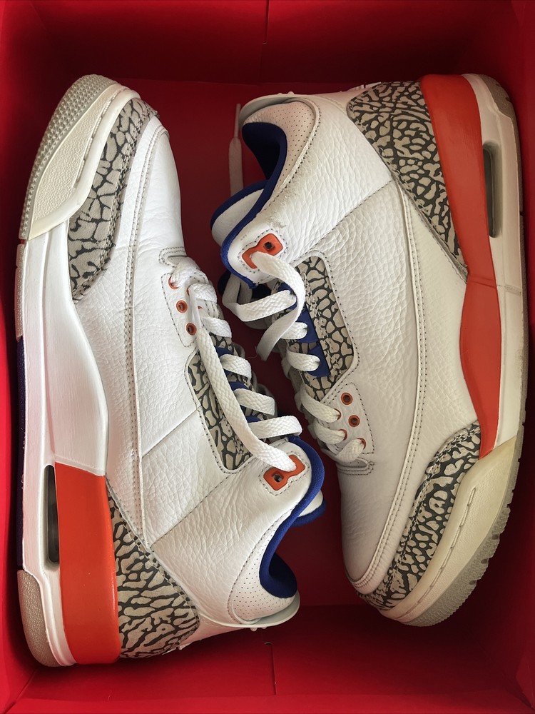 Air Jordan 3 Retro Knicks Rivals 2019 Size 9 (136064-148)