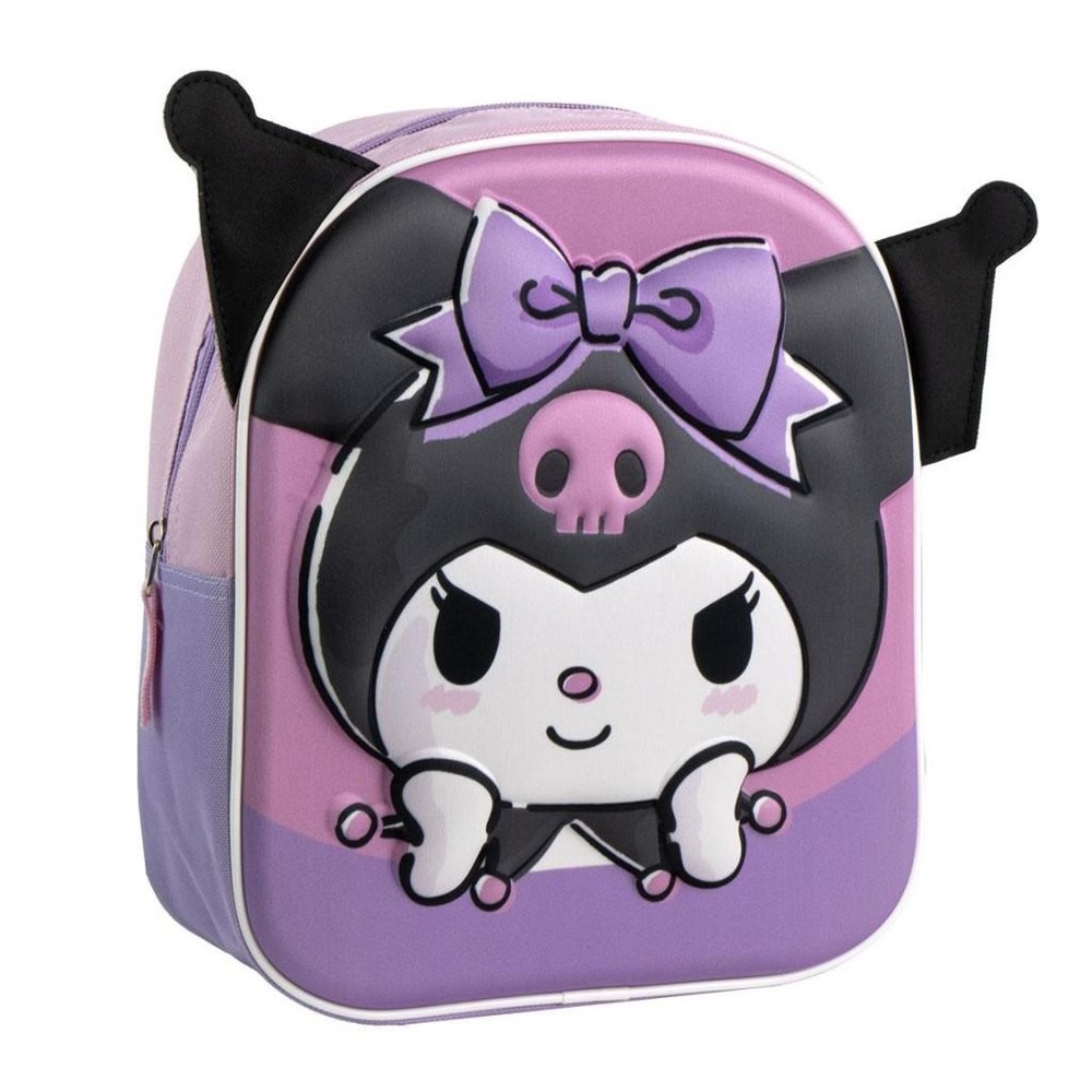 Hello Kitty Kuromi 3D Backpack 31 cm Cute Anime School Bag