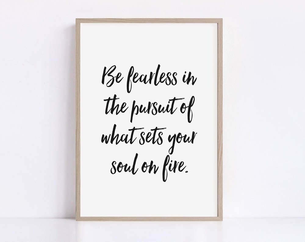 Inspirational Art Motivational Quote Wall Art Printable Art Print Poster