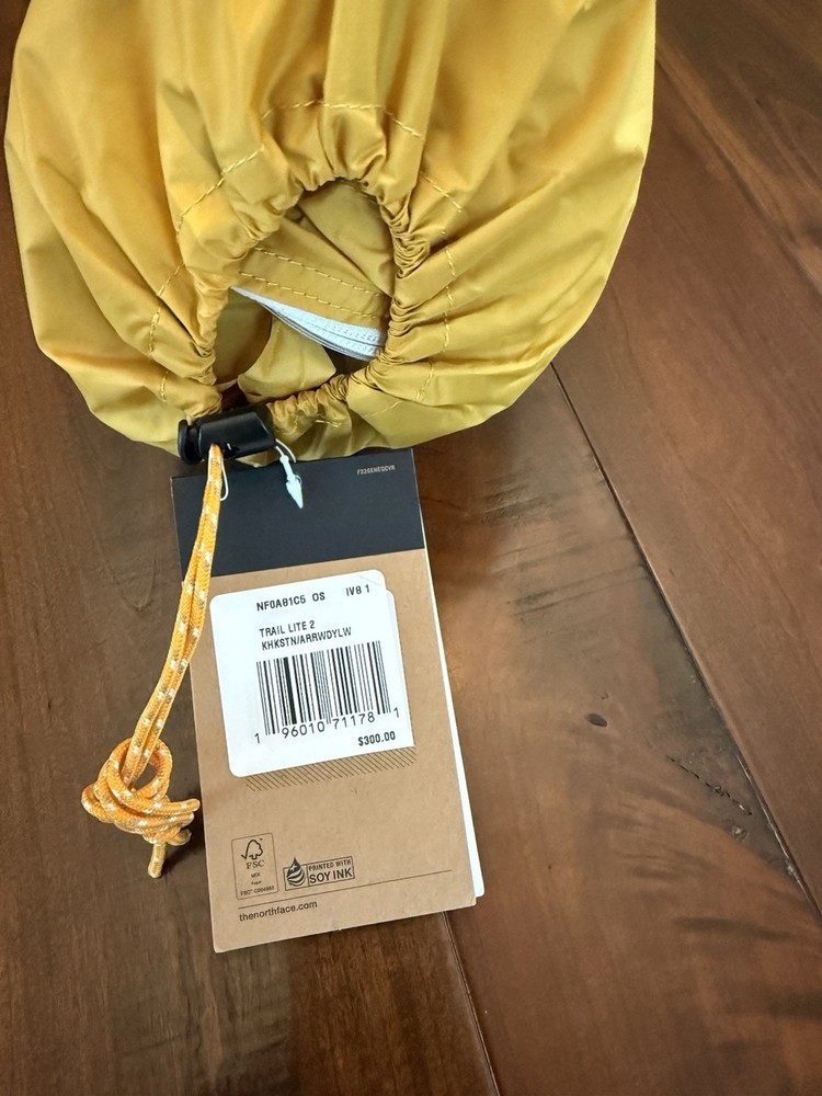 North Face Trail Lite 2 Tent Brand New With Tags MSRP 300 TNF Lifetime Warranty  