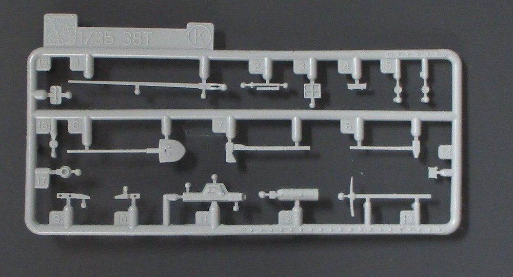 1/35 Scale Cyber Hobby Marder III Ausf M Parts Tree K Kit 6468-image