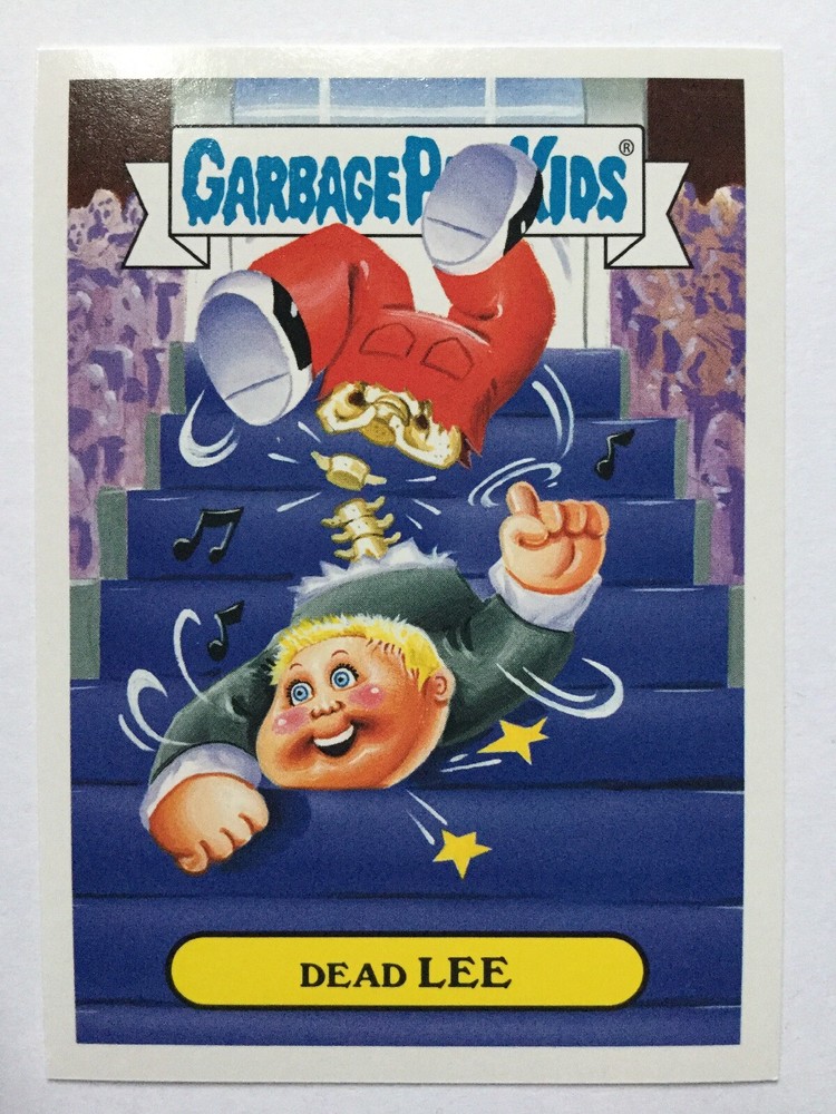 Garbage Pail Kids Prime Slime Trashy Daytime TV Sticker Dead Lee 2b-image