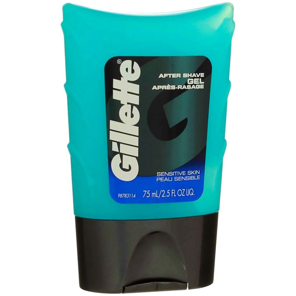 Gillette After Shave Sensitive Skin Gel, 2.5 fl oz