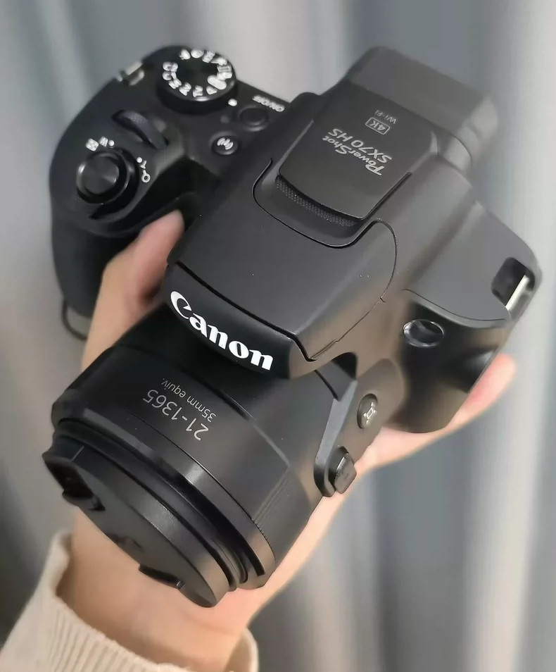 Canon PowerShot SX70 HS Compact Digital Camera All-in-one Zoom Lens Black Tested