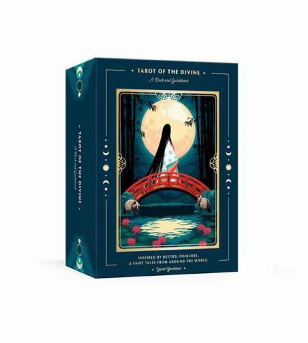 Divine Tarot Deck with Guidebook Inspired by Global Folklore