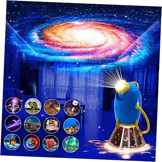 Star Projector Night Light for Kids, Galaxy Starlight Projector for