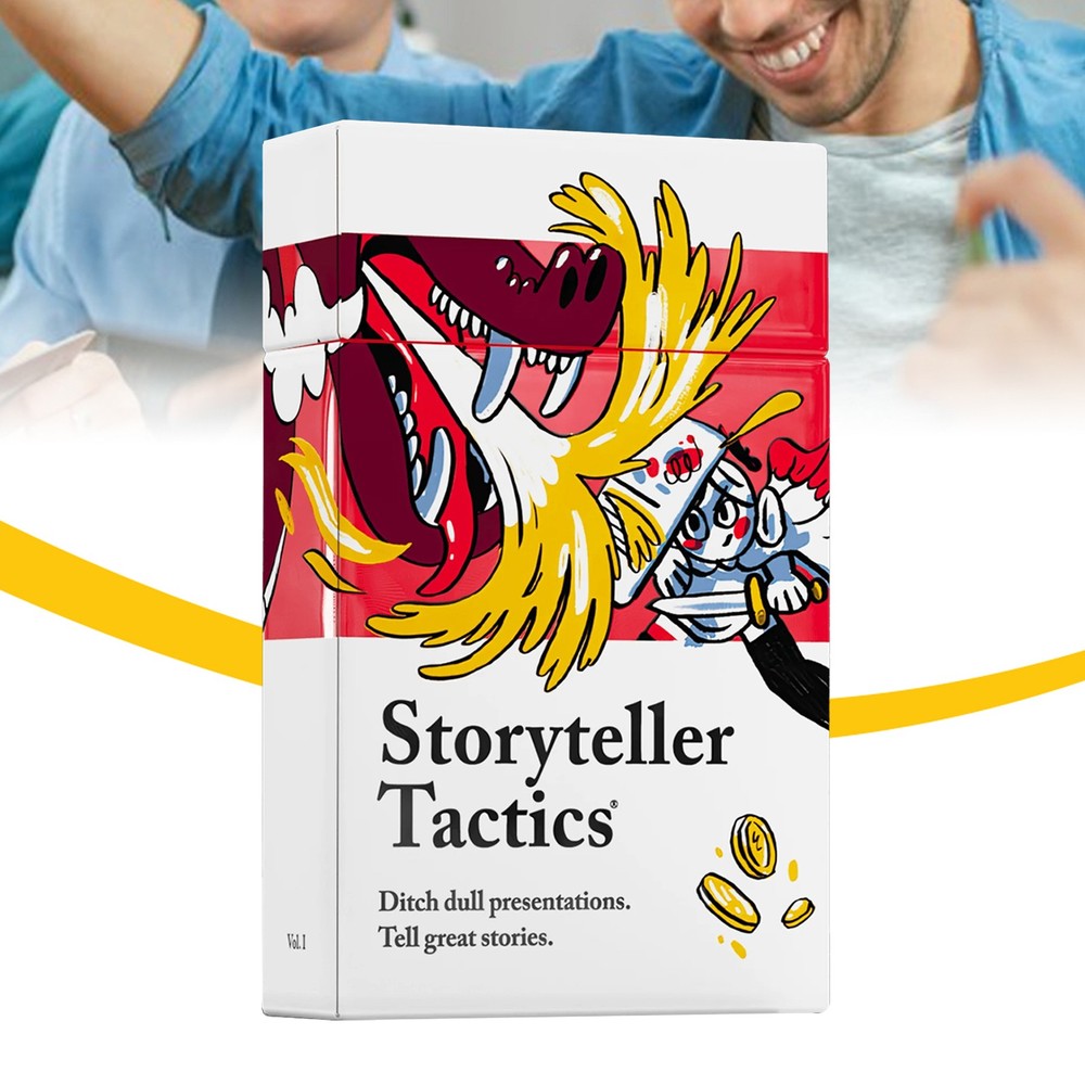 Storyteller Tactics Card Deck – 54 Business Communication Tools to Enhance Your Speech