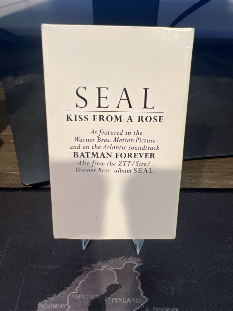 Seal Kiss From a Rose Cassette Single in Excellent Condition