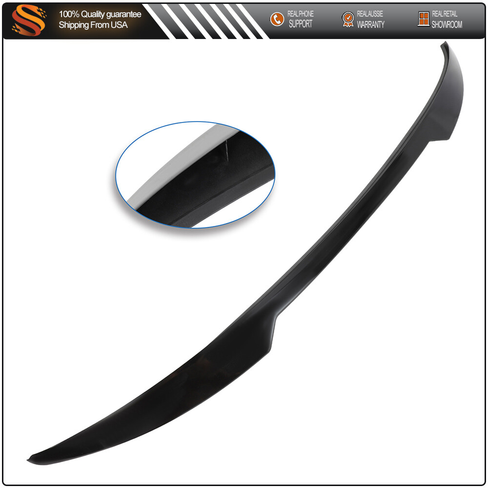 2022 Honda Civic 4dr ABS Gloss Black Trunk Lip Spoiler Wing Rear Fit