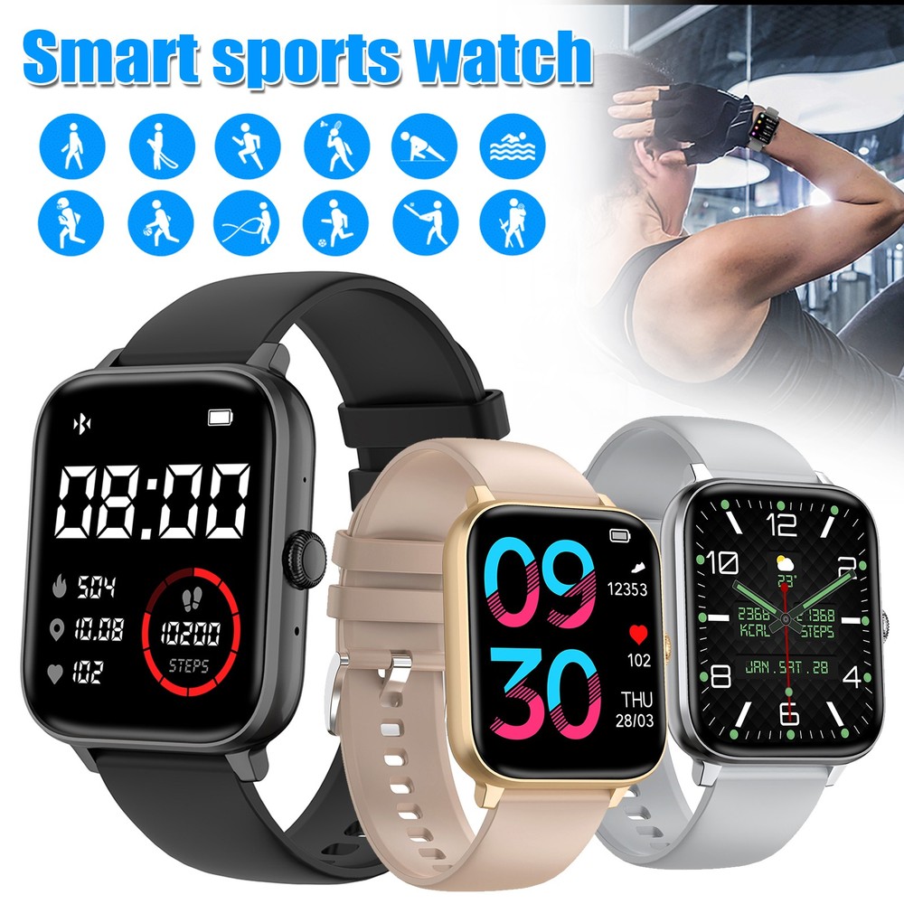 Smart Watch Men Women Waterproof Heart Rate Bluetooth For iOS Android Samsung