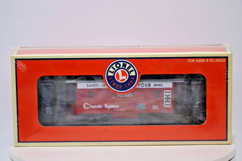 NIB Lionel 6-26551 Chessie System Square Window Illuminating Caboose O Gauge