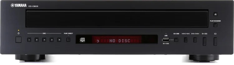 Yamaha CD-C603 5-disc Hi-fi Compact Disc Player - Black
