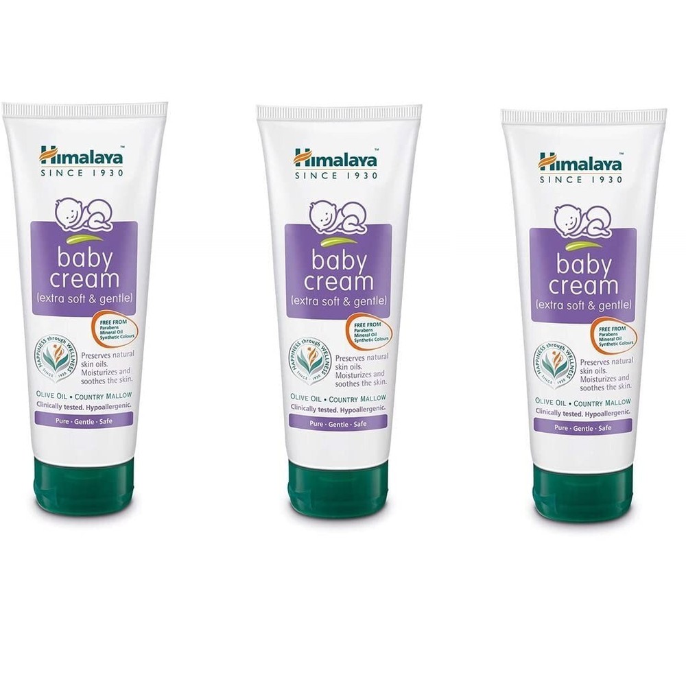 Himalaya Baby Cream Extra Soft And Gentle (Pack of 3) 50 ml