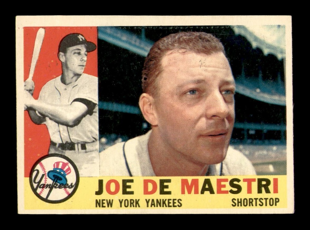 1960 Topps #358 Joe DeMaestri EX-MT Baseball Card OBGcards