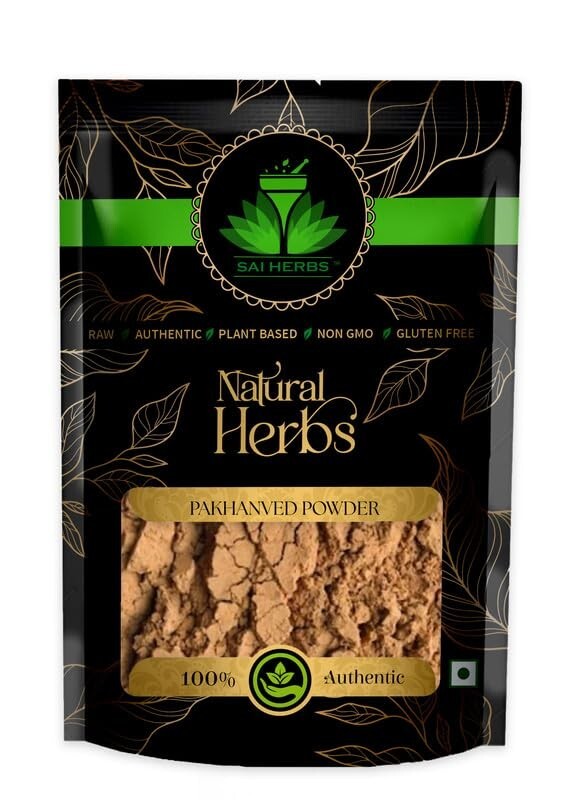 SAI HERBS Pakhanved Powder - Pashanbed - Patharchatta Root - Saxifraga Ligulata