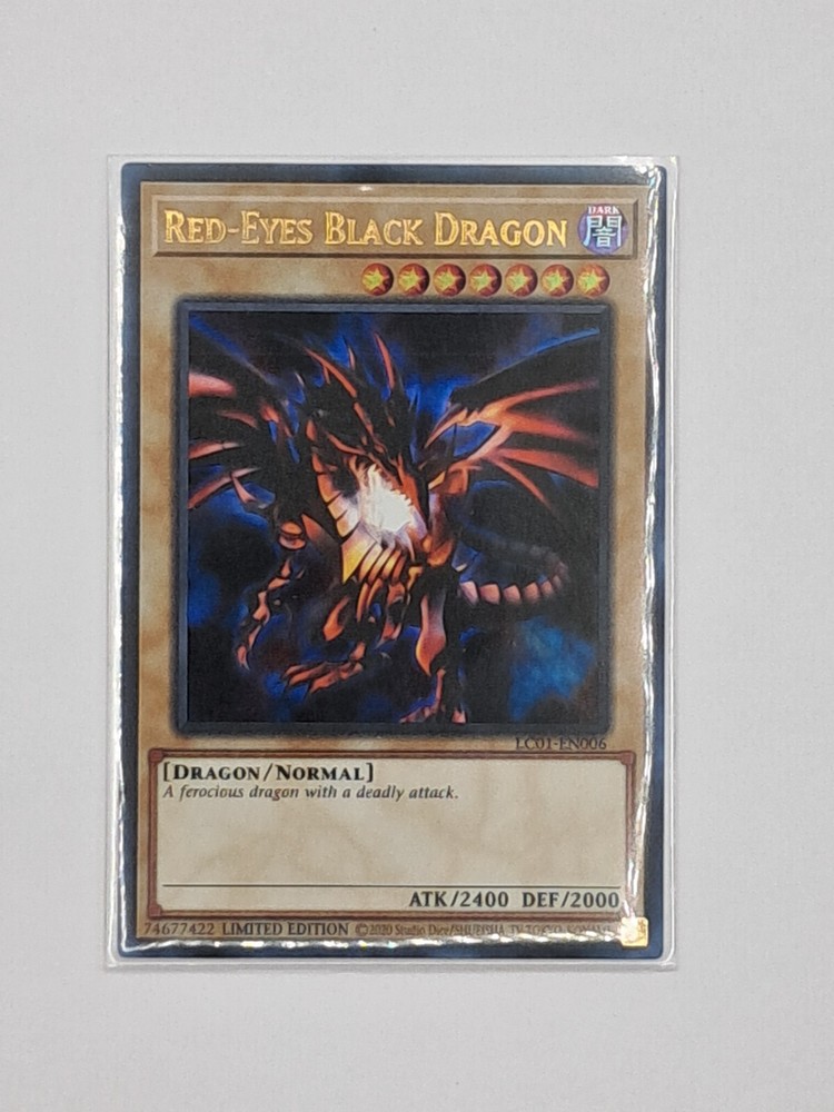 Yu-Gi-Oh! TCG Red-Eyes Black Dragon Limited Edition LC01-EN006 Near Mint! Ultra