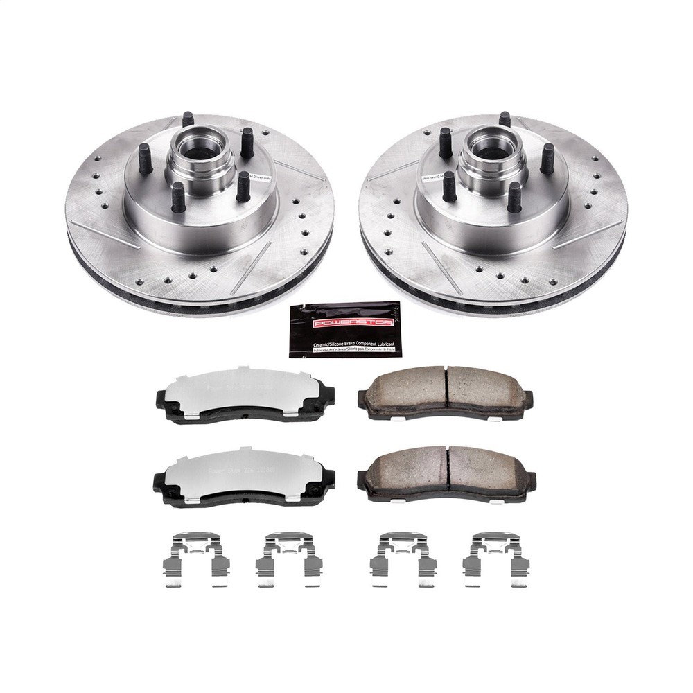 Power Stop K7004-36 TRUCK AND TOW BRAKE KIT Front 2010-2011 FORD RANGER/