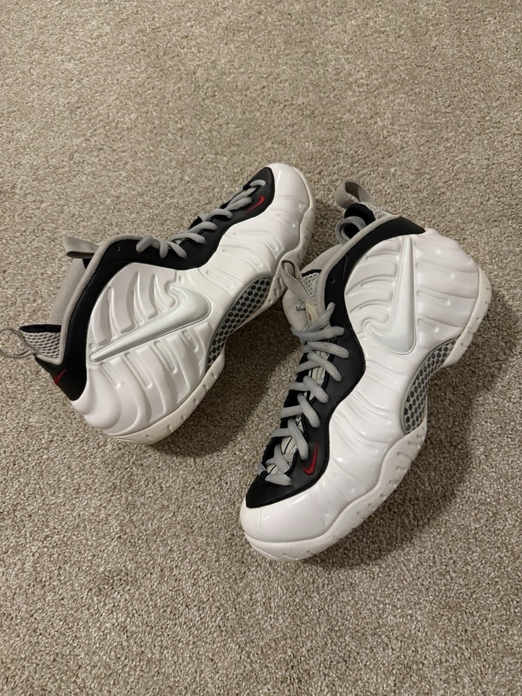 Size 11 - Nike Air Foamposite Pro Chrome White