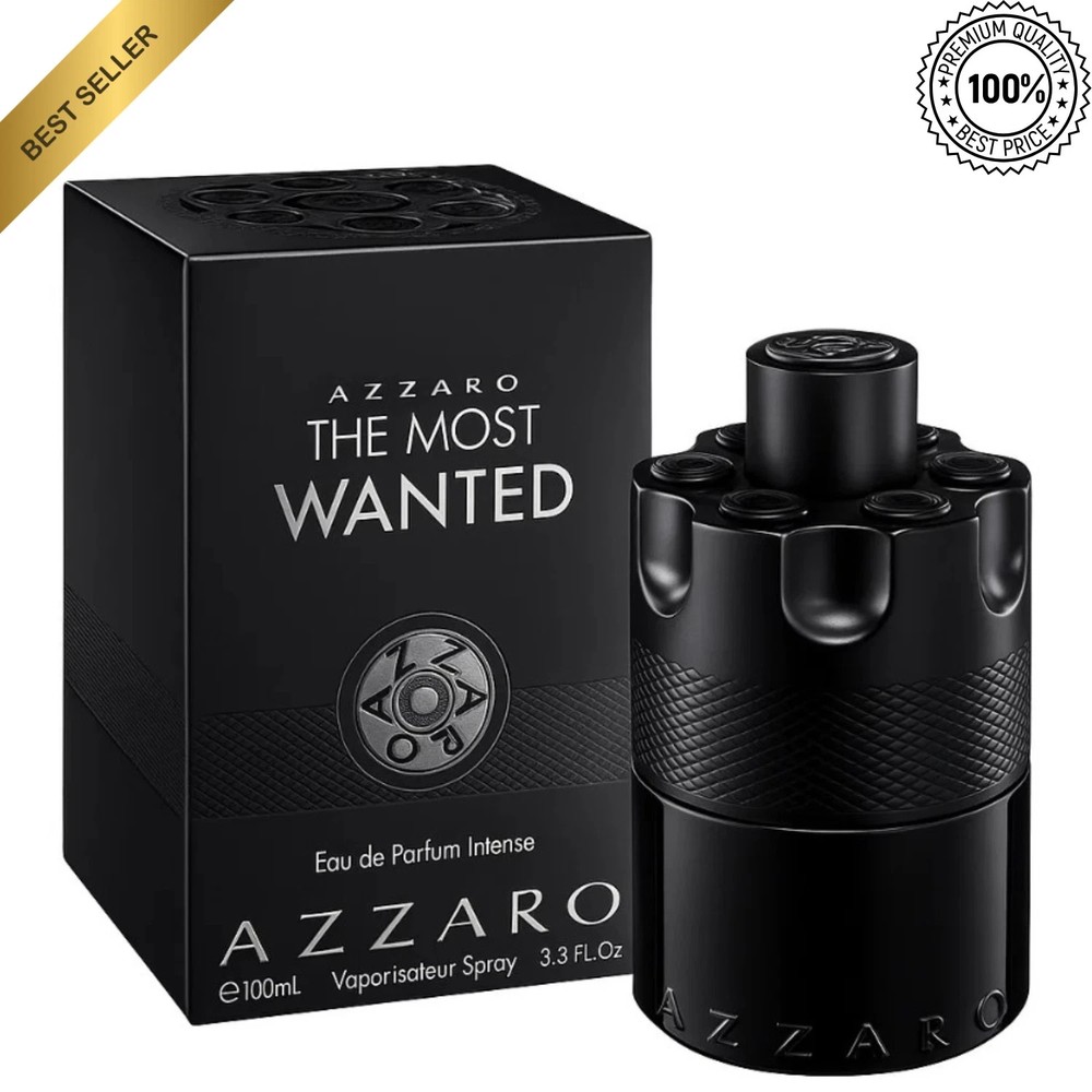 Azzaro The Most Wanted 3.3oz / 100ml Eau de Parfum EDP Spray for Men– New Sealed