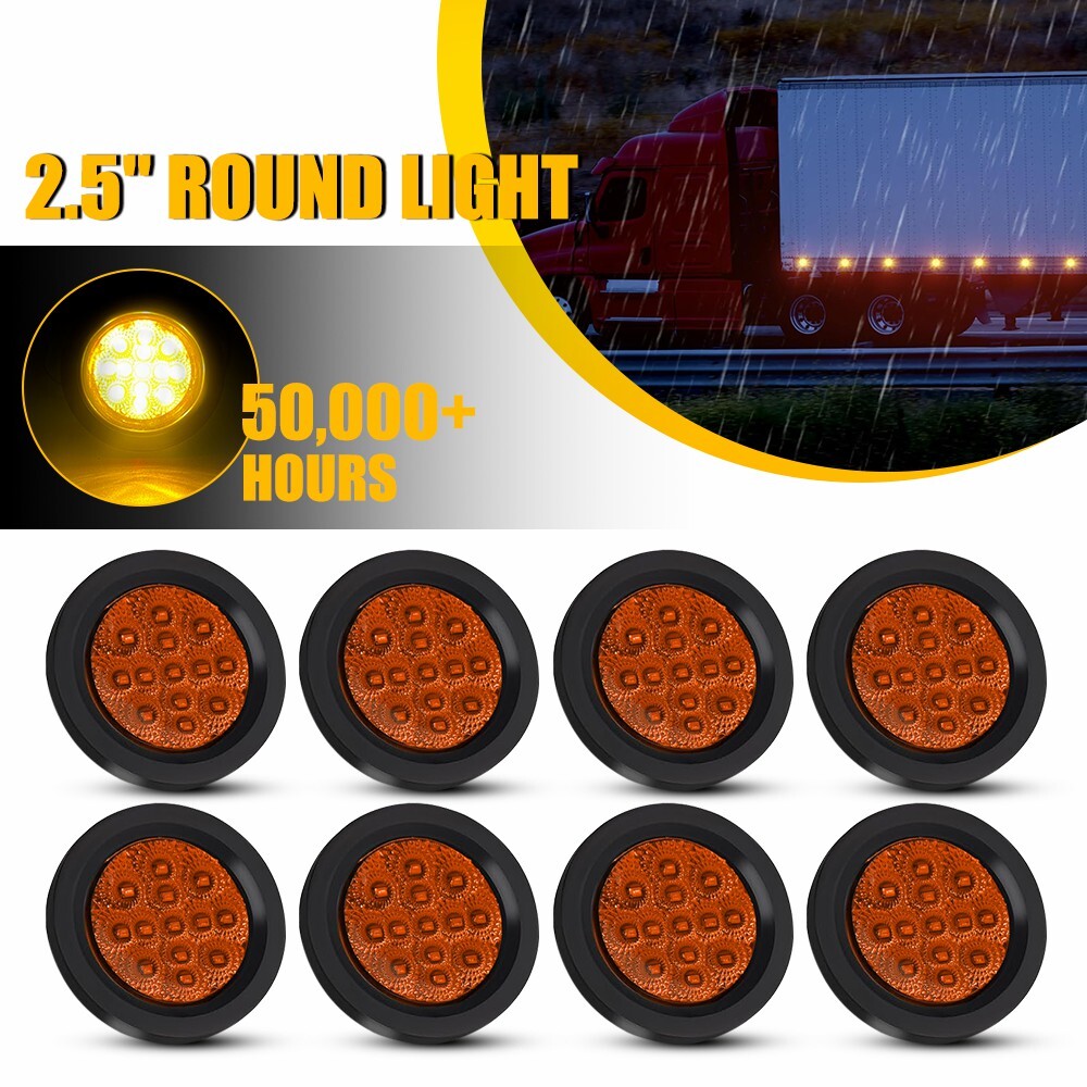 13 LED Amber 2.5