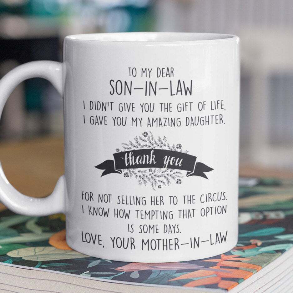 Personalized Coffee Mug – The Perfect Son-In-Law Gift Idea