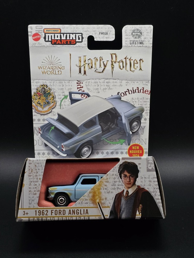 Matchbox - 2024 Moving Parts 13/54 Harry Potter 1962 Ford Anglia (BBHVM71)