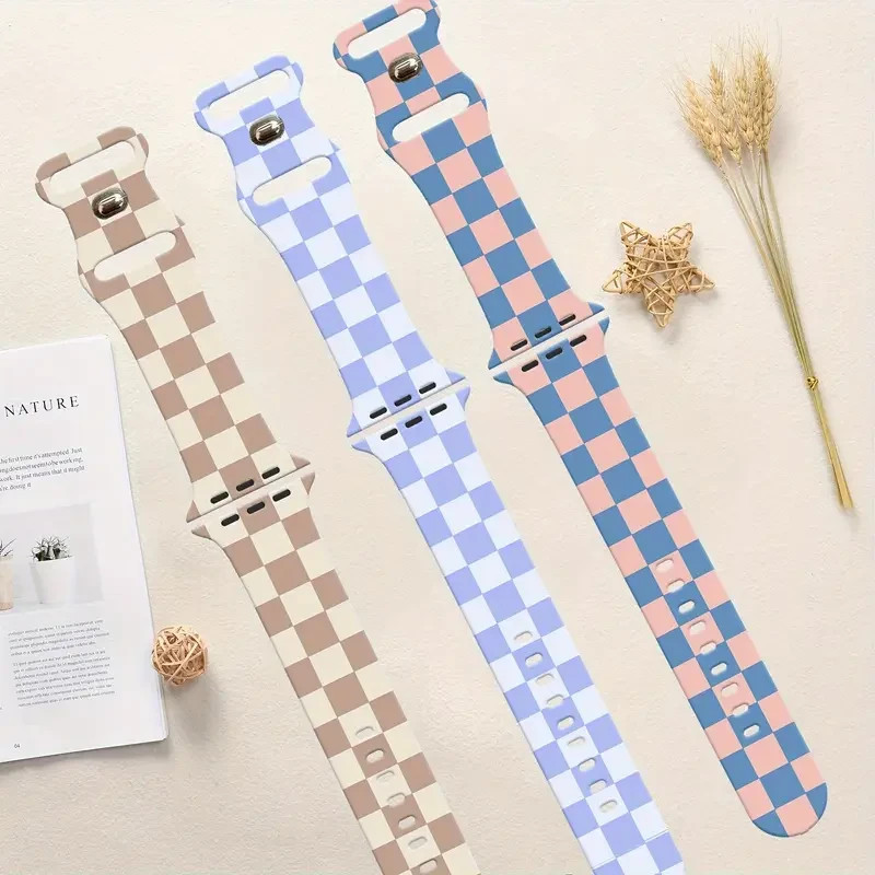 Silicone Watch Band Strap for iWatch 42mm 44mm 45mm 49mm Full Range Smart Strap