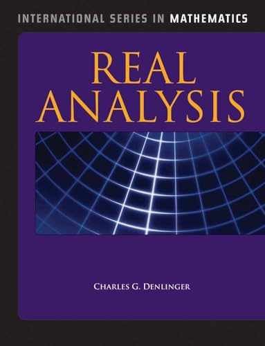 Elements of Real Analysis - Paperback, by Denlinger Charles G. - Acceptable