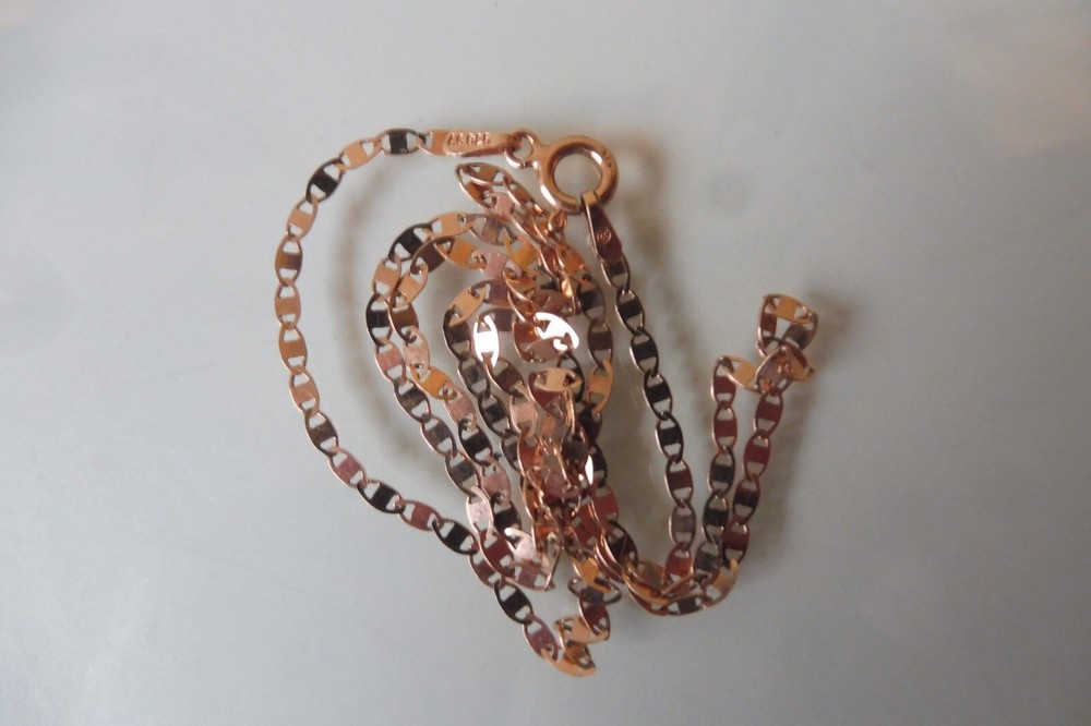 925 Silver-Plated Rose Gold Fine Chain for Elegant Style
