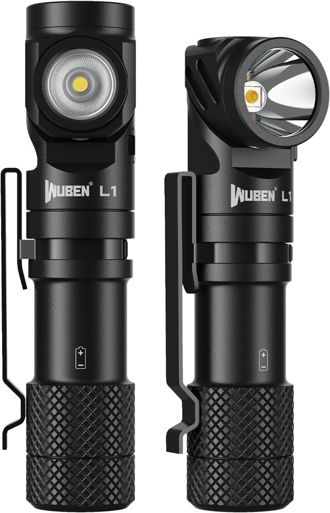 2000 Lumen Ultra-Bright LED Tactical Flashlight with Anti-Mis-Touch Feature
