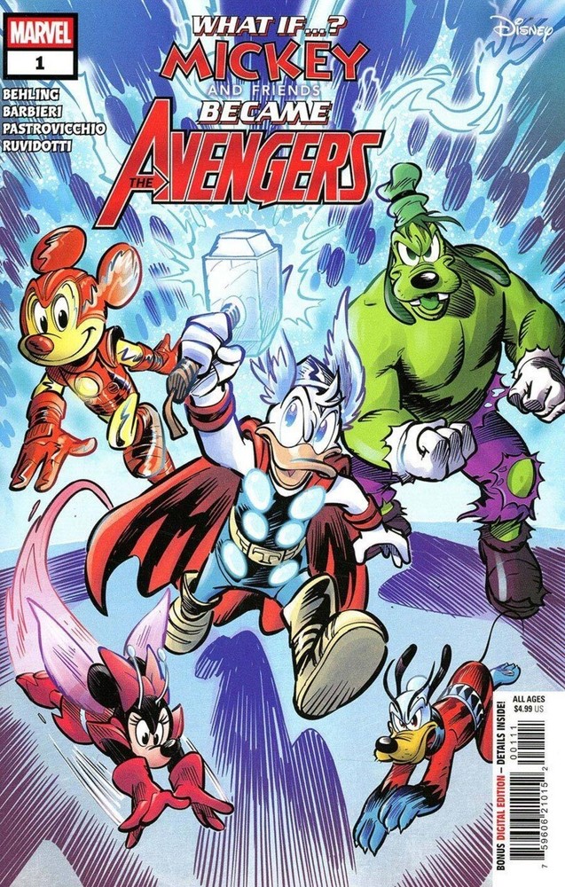 Mickey & Friends as Avengers 2024 #1 NM Pastrovicchio  