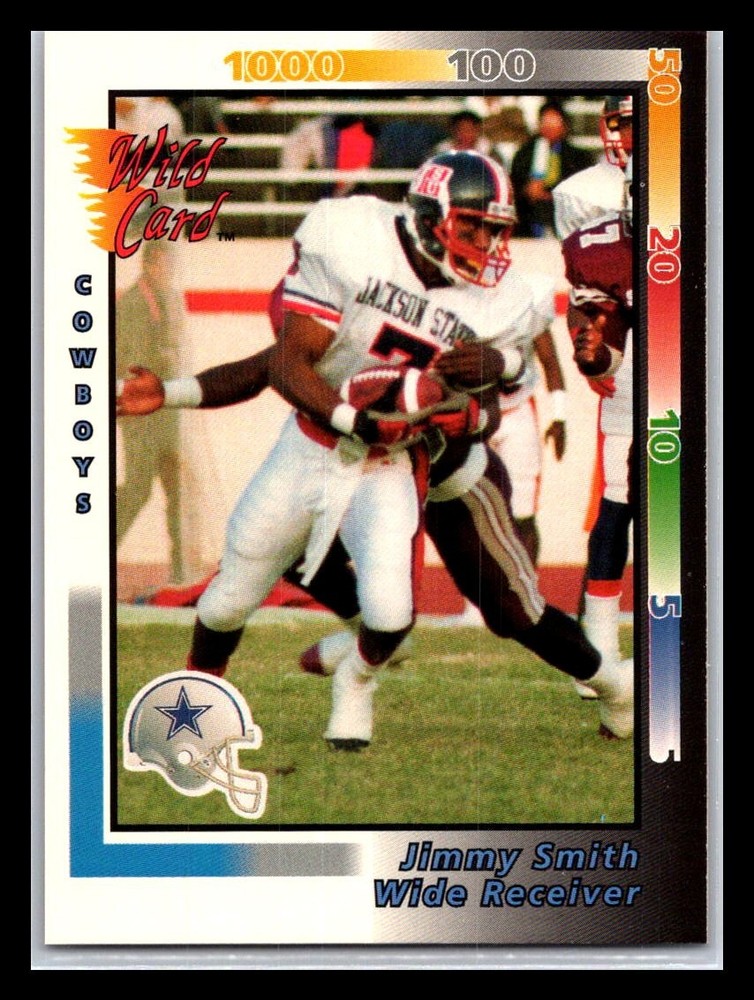 1992 Wild Card - Jimmy Smith #238 (RC)