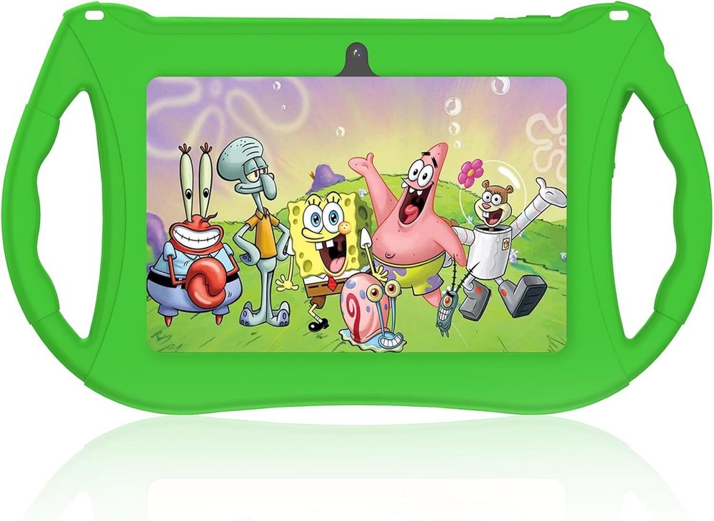 Kids Tablet, 7 inch Tablet for 6GB RAM 32GB ROM Android 13 Toddler Green