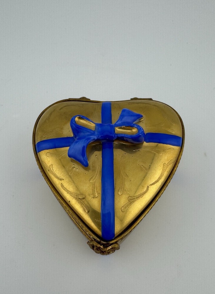Vintage Limoges Gold Heart Rochard 