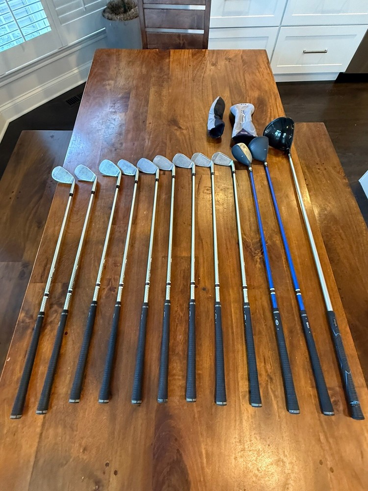 US Kids Tour Series 3 54” LEFT Hand 12 Club Set, Callaway Driver (No Putter)