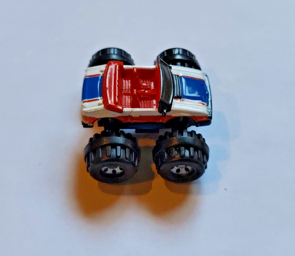 Vintage Micro Machines Ford '80s Mustang Convertible Monster Truck 1987 Galoob