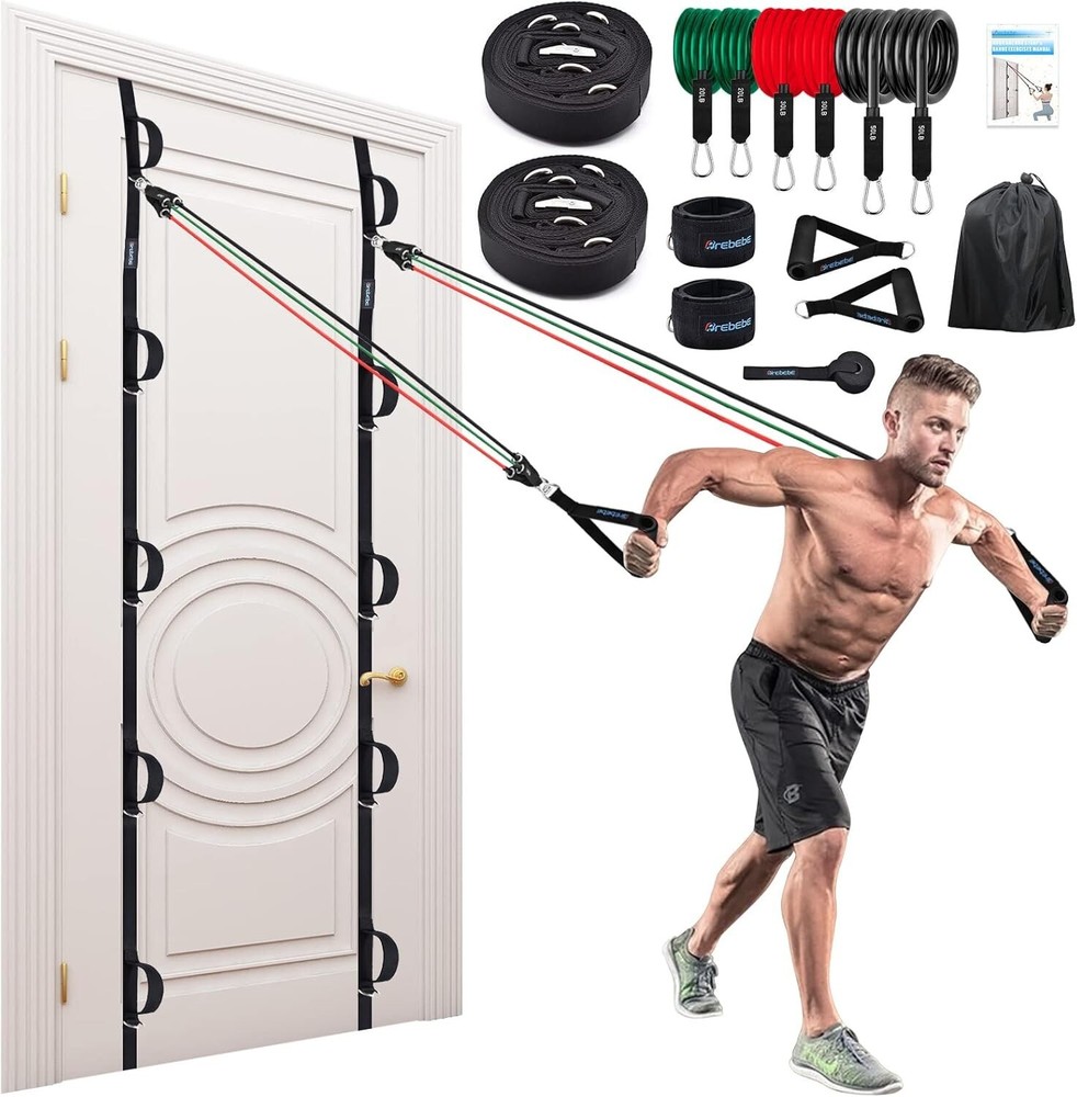 Multi-Function Heavy Duty Door Anchor Gym Attachment for Extra Resistance Workouts
