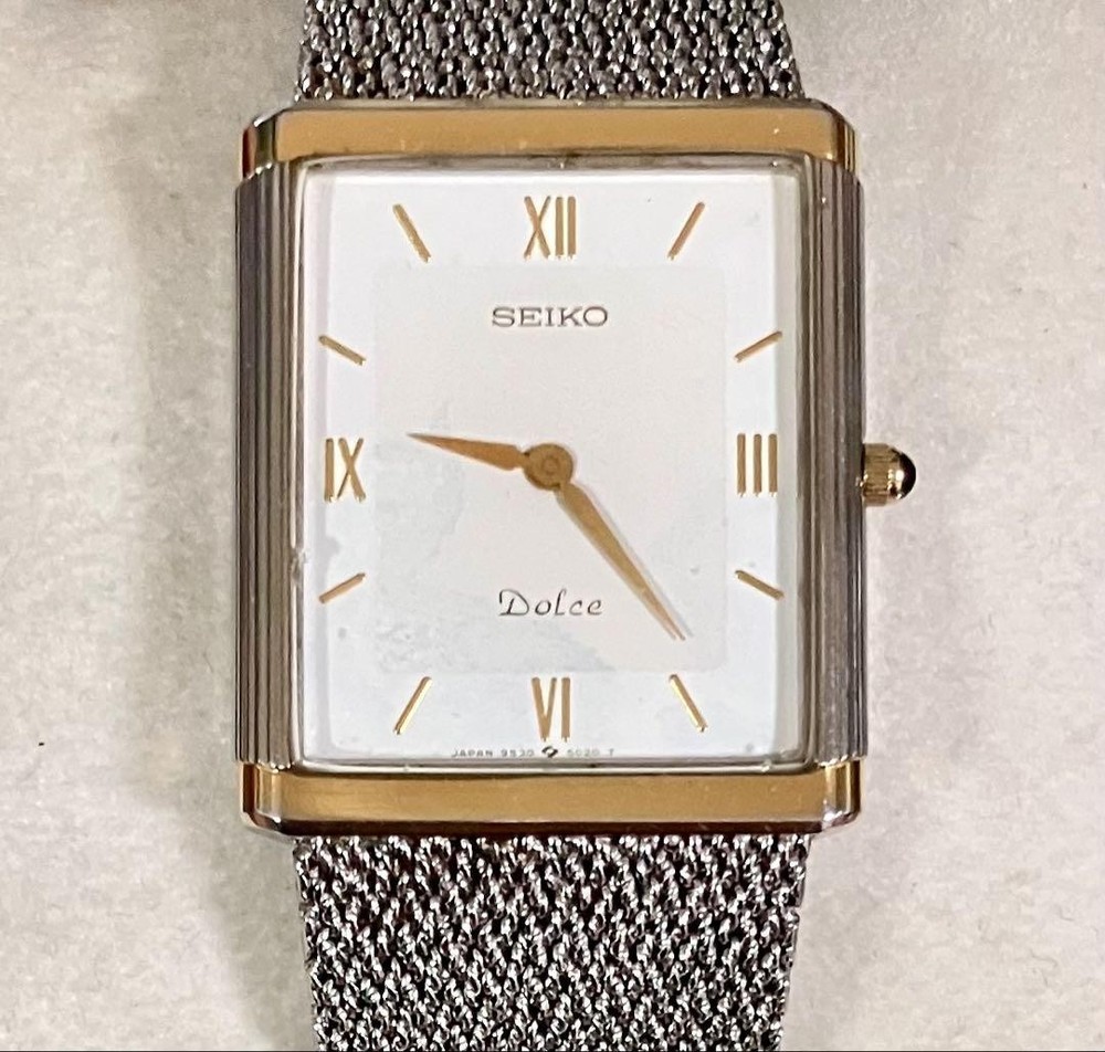 Seiko Dolce QZ Men's Watch with Precision Operation Confirmed