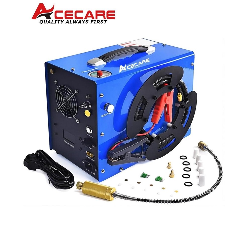 GC44 4500Psi Portable PCP Air Compressor with 12v car power supply for Rifle