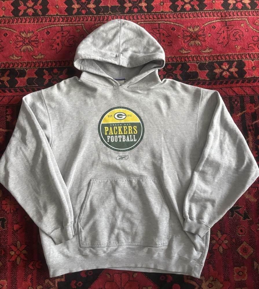 Early 2000s Reebok Packers Hoodie