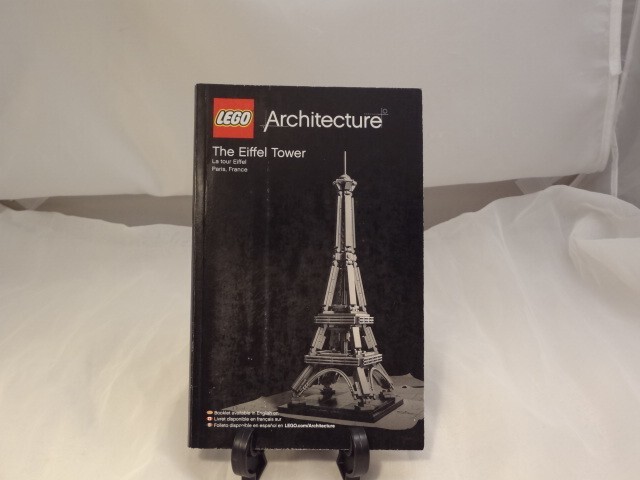 LEGO Architecture Eiffel Tower 21019 Building Set with Manual and Specialty Brick