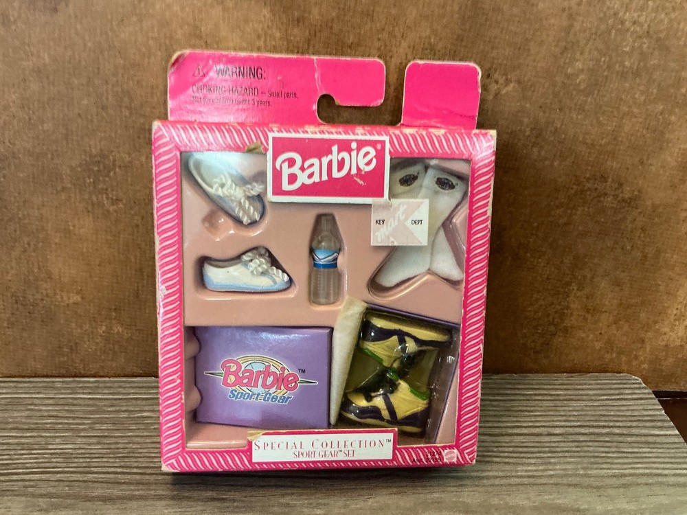 Mattel Barbie Special Collection Sport Gear Shoes Socks Set Lot NRFB