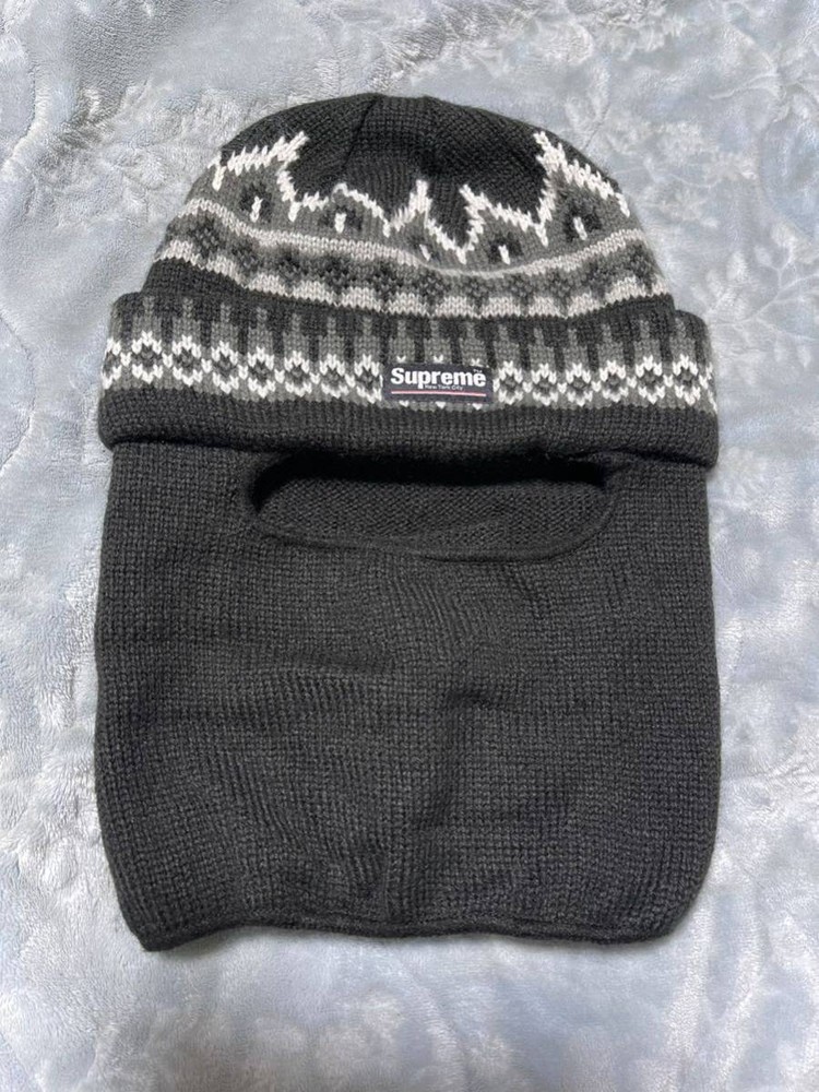 compatible  SUPREME FACEMASK BEANIE BEANIE BEANIE KNIT HAT HAT BLACK