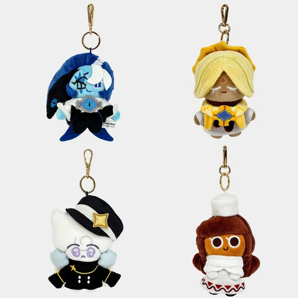Cookie Run Kingdom Plushie Keyring Shadow Milk Pure Vanilla Milky Way Cocoa /